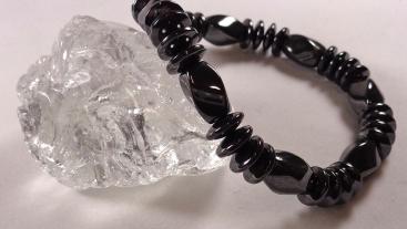 Hämatit Magnetarmband "Kawai"